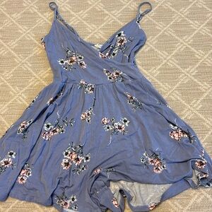 garage light blue ROMPER